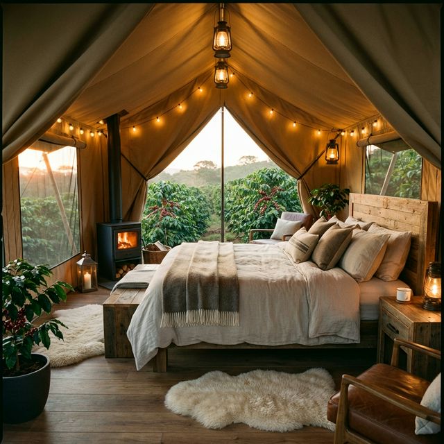Glamping Interior